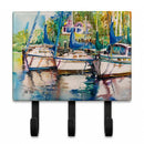 Safe Harbour Sailboats Leash or Key Holder Wall Hooks, Coat Rack Wall Mount, for Hanging Keys, Towels, Aprons, Leashes