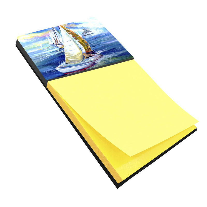 Rock my Boat Sailboats Sticky Note Holder JMK1073SN