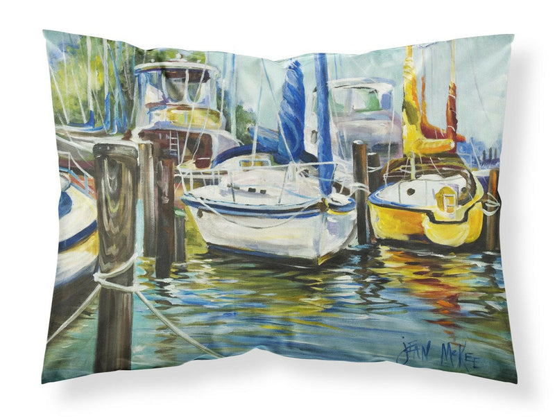 Yellow boat II Sailboat Fabric Standard Pillowcase JMK1085PILLOWCASE