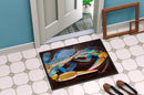 Blue Crab Doormat - 24x36 Decorative Floor Mat – Indoor/Outdoor Rug with Artistic Flair JMK1090JMAT