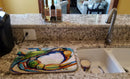 Blue Crab Dish Drying Mat – Absorbent, Artistic Kitchen Essentials JMK1091DDM