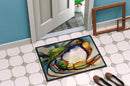 Blue Crab Doormat - 24x36 Decorative Floor Mat – Indoor/Outdoor Rug with Artistic Flair JMK1091JMAT