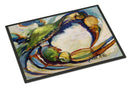 Blue Crab Doormat - 18x27 Decorative Floor Mat – Indoor/Outdoor Rug with Artistic Flair JMK1091MAT