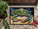Blue Crab Doormat - 24x36 Decorative Floor Mat – Indoor/Outdoor Rug with Artistic Flair JMK1093JMAT