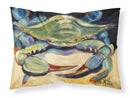 Blue Crab Fabric Standard Pillowcase – Artistic Decorative Front, White Back JMK1093PILLOWCASE