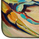 Blue Crab Dish Drying Mat – Absorbent, Artistic Kitchen Essentials JMK1097DDM