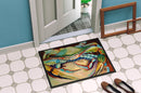 Blue Crab Doormat - 24x36 Decorative Floor Mat – Indoor/Outdoor Rug with Artistic Flair JMK1097JMAT