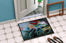 Blue Crab Doormat - 24x36 Decorative Floor Mat – Indoor/Outdoor Rug with Artistic Flair JMK1103JMAT