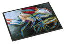 Blue Crab Doormat - 18x27 Decorative Floor Mat – Indoor/Outdoor Rug with Artistic Flair JMK1103MAT