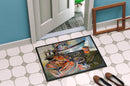 Blue Crab Trap Doormat - 24x36 Decorative Floor Mat – Indoor/Outdoor Rug with Artistic Flair JMK1104JMAT