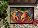 Blue Crab Stars Doormat - 24x36 Decorative Floor Mat – Indoor/Outdoor Rug with Artistic Flair JMK1106JMAT