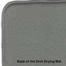 Blue Crab Red Dish Drying Mat – Absorbent, Artistic Kitchen Essentials JMK1107DDM