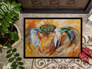 Blue Crab Doormat - 24x36 Decorative Floor Mat – Indoor/Outdoor Rug with Artistic Flair JMK1108JMAT