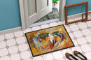 Blue Crab Doormat - 24x36 Decorative Floor Mat – Indoor/Outdoor Rug with Artistic Flair JMK1108JMAT