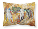 Blue Crab Fabric Standard Pillowcase – Artistic Decorative Front, White Back JMK1108PILLOWCASE