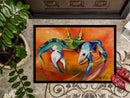 Blue Crab Doormat - 24x36 Decorative Floor Mat – Indoor/Outdoor Rug with Artistic Flair JMK1110JMAT