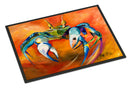Blue Crab Doormat - 24x36 Decorative Floor Mat – Indoor/Outdoor Rug with Artistic Flair JMK1110JMAT