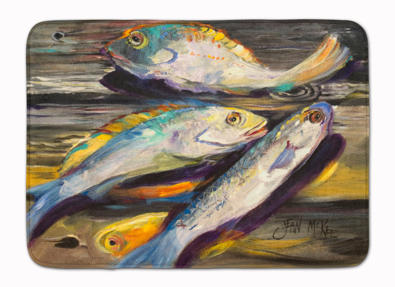 Fish on the Dock Machine Washable Memory Foam Mat JMK1116RUG