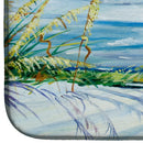 Sea Oats Dish Drying Mat Absorbent Dish Drying Mat Pad for Kitchen Counter Dish Drainer Mat for Countertop, 14 x 21", Multicolor