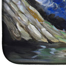 Blue Alligator Dish Drying Mat – Absorbent, Artistic Kitchen Essentials JMK1135DDM