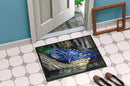 Blue Alligator Doormat - 24x36 Decorative Floor Mat – Indoor/Outdoor Rug with Artistic Flair JMK1135JMAT