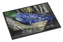 Blue Alligator Doormat - 18x27 Decorative Floor Mat – Indoor/Outdoor Rug with Artistic Flair JMK1135MAT