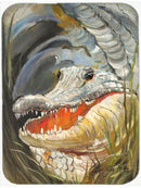 Alligator Glass Cutting Boards – Durable, Decorative Kitchen Art Large JMK1138LCB