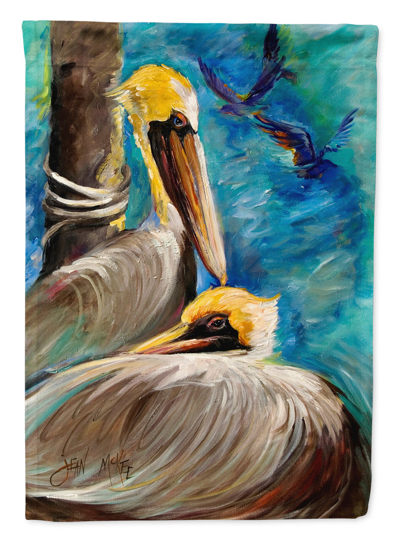 Pelicans Remembering Garden Flag - Outdoor Decorative Yard Flag