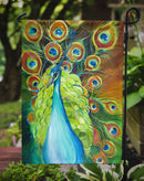 Bling Peacock Garden Flag - Outdoor Decorative Yard Flag JMK1150GF