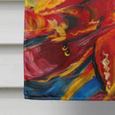 Crawfish House Flag 28x40 Porch Sleeve Pole Decorative Outside Yard Banner Artwork Wall Hanging, Polyester