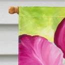 Orchid House Flag 28x40 Porch Sleeve Pole Decorative Outside Yard Banner Artwork Wall Hanging, Polyester