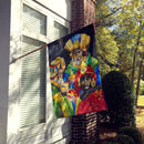 The Three Wise Men House Flag 28x40 Porch Sleeve Pole Decorative Outside Yard Banner Artwork Wall Hanging, Polyester