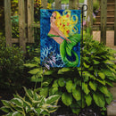 Blonde Mermaid Garden Flag - Outdoor Decorative Yard Flag