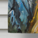Jazz Saxophone House Flag 28x40 Porch Sleeve Pole Decorative Outside Yard Banner Artwork Wall Hanging, Polyester