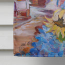 Fairhope Clock House Flag 28x40 Porch Sleeve Pole Decorative Outside Yard Banner Artwork Wall Hanging, Polyester