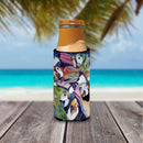 Parrots Slim Can Hugger , Insulated Foam Hugger for 12 oz Slim Cans, Beer Bottles & Water Bottles, Printed in USA
