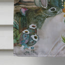 Cactus Flowers House Flag 28x40 Porch Sleeve Pole Decorative Outside Yard Banner Artwork Wall Hanging, Polyester