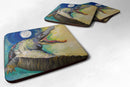 Alligator Coasters - Set of 4 Lightweight Foam, Absorbent Drink Coasters JMK1207FC