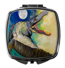 Alligator Compact Mirror – Stylish Purse Mirror with Artistic Covers JMK1207SCM