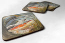 Alligator Coasters - Set of 4 Lightweight Foam, Absorbent Drink Coasters JMK1208FC