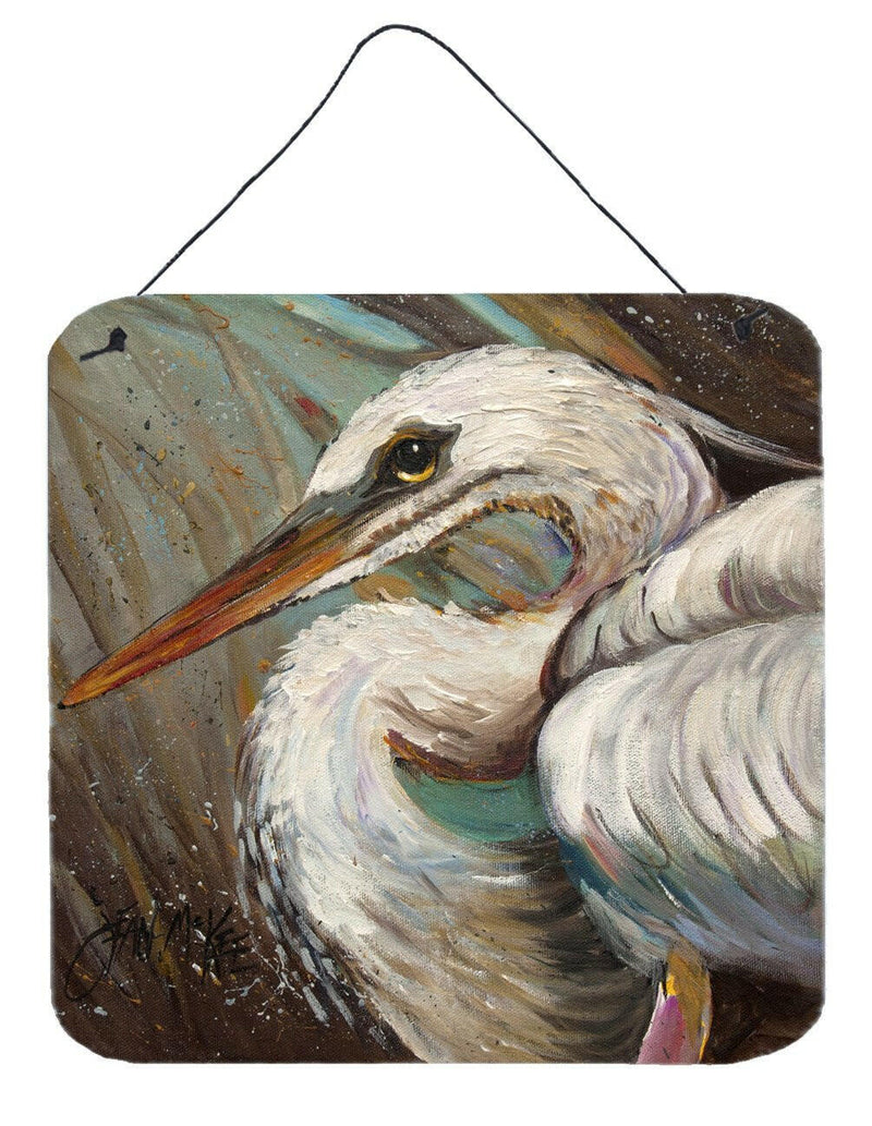 White Egret Wall or Door Hanging Prints JMK1212DS66