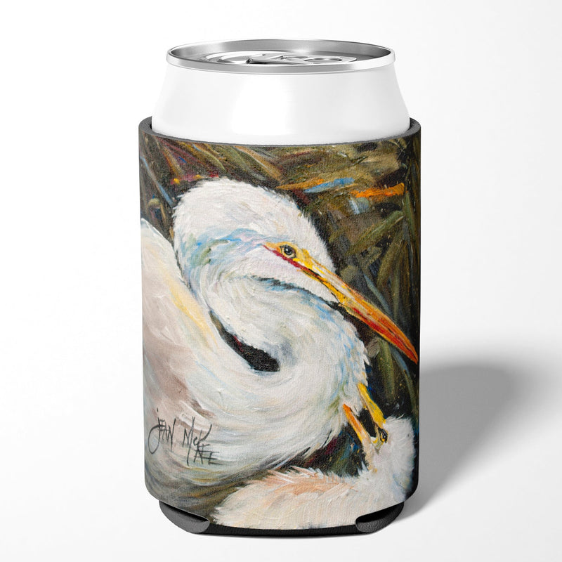 White Egret Can or Bottle Hugger JMK1227CC