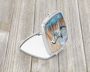 Blue Heron Compact Mirror – Stylish Purse Mirror with Artistic Covers JMK1228SCM