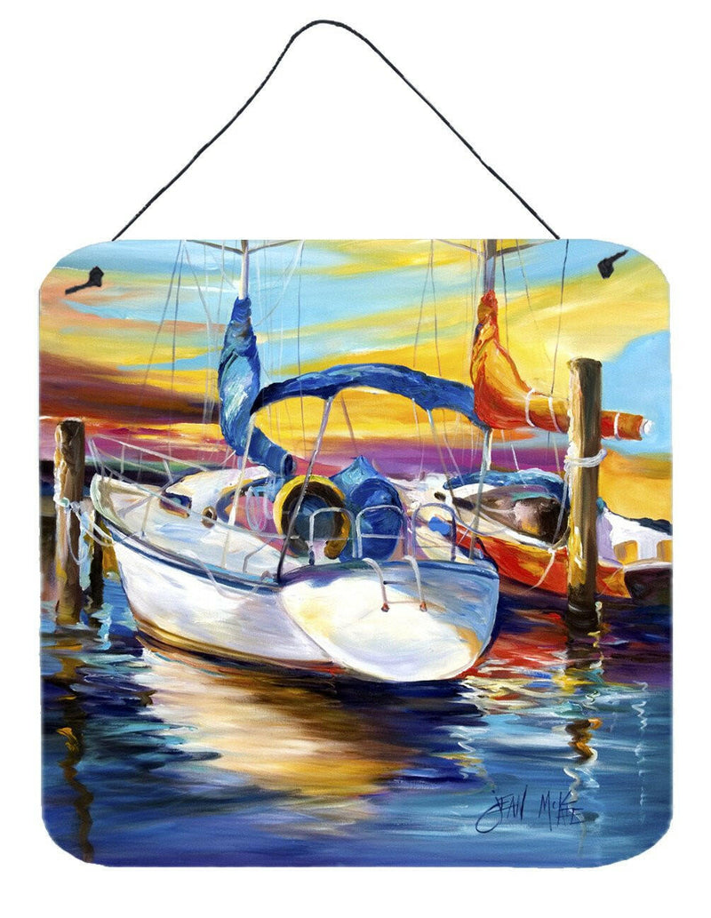 Symmetry again Sailboats Wall or Door Hanging Prints JMK1243DS66