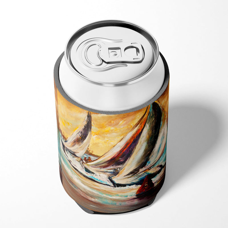 Boat Race Sailboats Can or Bottle Hugger JMK1244CC