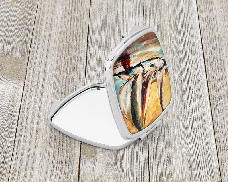 Boat Race Sailboats Compact Mirror – Stylish Purse Mirror with Artistic Covers JMK1244SCM