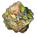 Jubilee Crabs Foam Coasters Set of 4 Cup Coasters for Indoor Outdoor, Tabletop Protection, Anti Slip, Mouse pad Material