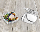 #21 Crab Compact Mirror – Stylish Purse Mirror with Artistic Covers JMK1254SCM