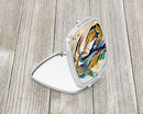 #20 Crab Compact Mirror – Stylish Purse Mirror with Artistic Covers JMK1255SCM