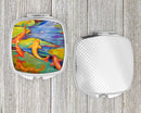 Koi Compact Mirror Decorative Travel Makeup Mirror for Women Girls Gifts Pocket Makeup Mirror Folding Handheld